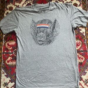 Austin Texas ATX Men's Gray Bat Graphic Tee